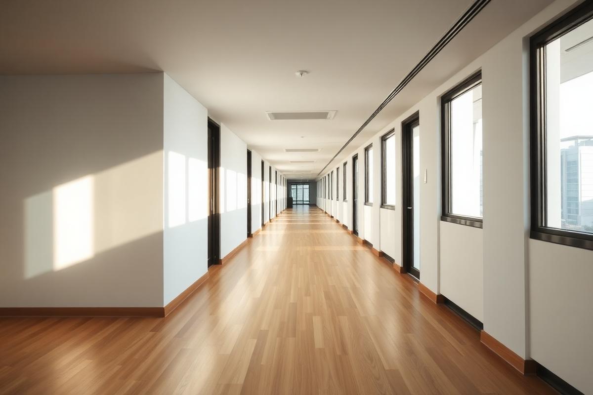 Office Corridor Repaint — One-North